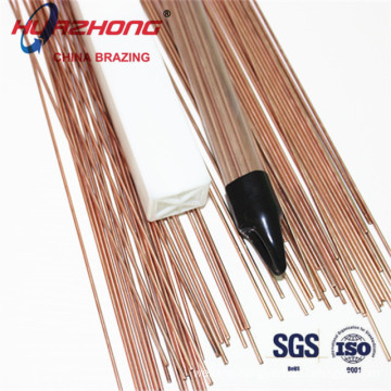 Silver Brazing Rods China Manufacturer Phos-Round Bar Welding Alloys HVAC Air Condition Freezer Filler Metal Silver Sticks